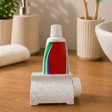 Espremedor de Creme Dental Economize Pasta de Dente Organizador para Banheiro Design Decorativo