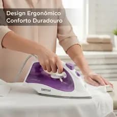 Ferro Vapor Potente Portatil 127V ou 220V Alta Pressão Tecidos Sensiveis Envio Sortido