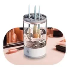 Limpador Usb Pincéis Maquiagem Recarregável Automático