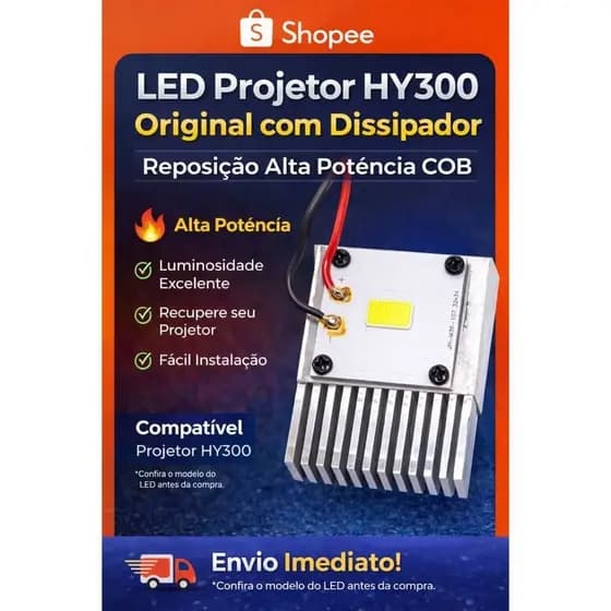 LAMPADA DE PROJETOR HY300 (peça)