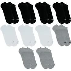 Kit 10 Pares Meias Mash Invisível Esportiva Original Algodão Treino Academia Confortável Tecido Premium