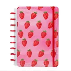 Caderno personalizável disco inteligente capa dura Diskô P(A5) M 80 folhas