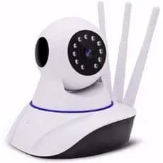 Câmera Ip 3 Antenas Wireless 3ª Geração Wifi C/ Visão Noturna