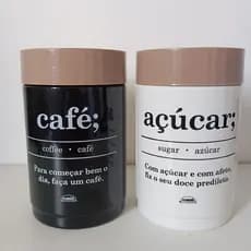 POTE ORGANIZADOR CAFÉ AÇUCAR Para casa/escritório/utensilio geral