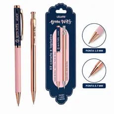 Caneta Preta 1mm e Lapiseira 0.7 Bruna Tavares Colab Kit Office Caneta e Lapiseira