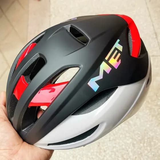 Capacete De Bicicleta MET Rivale Vinci Tamanho M 52 ~ 58cm Especial De Ciclismo De Estrada Boné Esportivo Ao Ar Livre