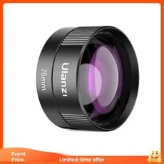 Acessórios Para Fotografia Ulanzi Lente Smartphone Móvel Telefone Macro De 75 Mm Com Clipe De 17