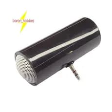 Mini Alto-Falante Portátil De 3.5 Mm Amplificado Plug and Play Para Telefones Celulares E Tablets