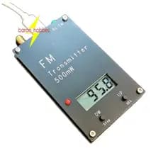 2000M 0.5W Transmissor FM Estéreo Digital Para Transmissão De Rádio Campus