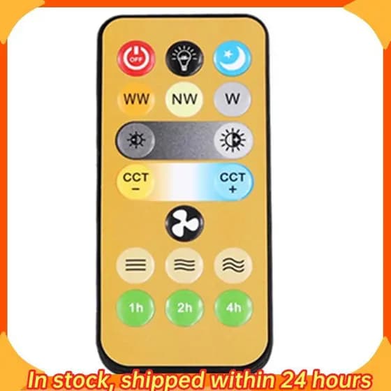 [hobbes1] Para Interruptores Sem Fio De Luz De Ventilador De Teto E27 Controle Remoto De Temporização De 3 Velocidades 1