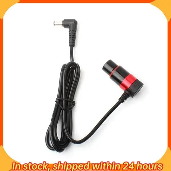 [hobbes1] Cabo De Alimentação DC5525 Para XLR De 4 Pinos Adequado Iluminação De Câmera Transmissão De Alta Eficiência Nú