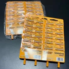 Kit c/ 48 Unidades de Aparelho para Barbear Sensitive Shaver 1 Lâmina Sem Fita – BIC