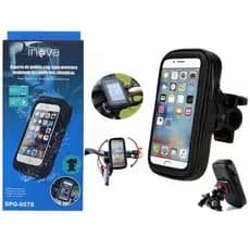 Suporte Guidão de Celular para Moto e Bicicleta Até 6.7" Inova