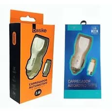 Carregador Veicular Rápido2 Portas USB 3.4A Basike / Inova / Peining