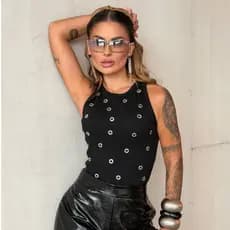 Regata Feminina Canelada Premium Moda Estilosa