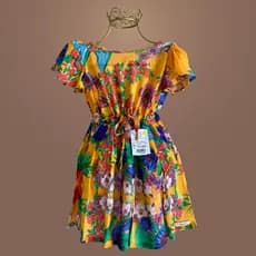 Vestido Infantil Origami - Confortável e Estiloso para o Dia a Dia