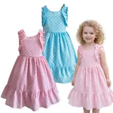 Vestido Bebê Laise Maui - Sofisticado e Confortável para Ocasiões Especiais