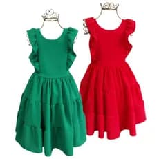Vestido Casual Flow - idel para Natal, formatura e festas
