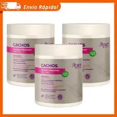 Kit Apse 3 Ativador E Modelador De Cachos Anti Frizz Creme De Pentar Uso Diario - Apice