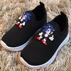 Tenis Infantil Calce Facil Sonic Super Barato Promoção