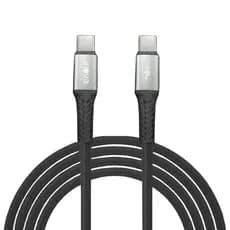 Cabo de Dados Tipo-C Para Tipo-C Cabo de 2 Metros Nylon Trançado Reforçado turbo -13172