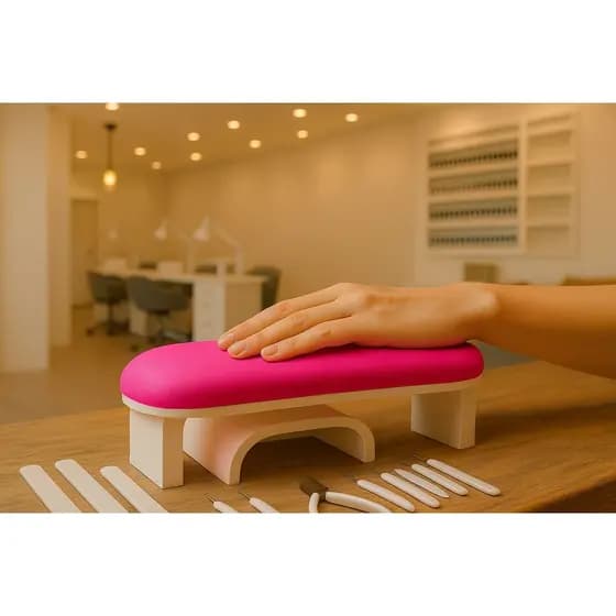 Apoio Suporte De Mão Manicure Nails Designer Premium