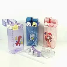 GARRAFA SQUEEZE DE PLASTICO DESENHO ANIMADO 500 ML