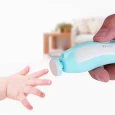 CORTADOR APARADOR LIXA DE UNHA DE BEBE RECEM NASCIDO ELETRICO