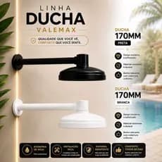 Ducha Fria Piscina Chuveiro Valeplast