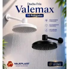 Ducha Fria Chuveiro Vale Maxi 10 Polegadas