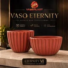 Kit Eternity  Bacia Eternity M e Vaso Eternity M