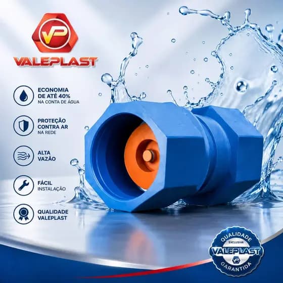 Válvula de Retenção Air Lock Soldável
