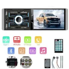 Multimidia 1 Din PLAY DIGITAL Tela 4 Polegadas Radio Mp5
