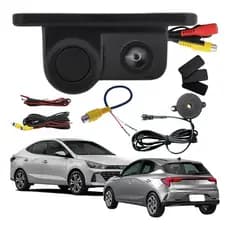 Câmera De Ré com sensor Estacionamento Automotiva Colorida Noturna kp-s115