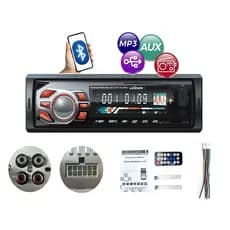 Rádio BT De Carro Bluetooth Similar Pioneer Comando de Voz Automotivo USB Som Mp3 1565