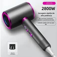 Secador De Cabelo Iónico Profissional De Alta Velocidade 110v Yis