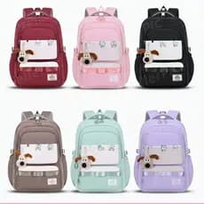 Mochila Feminina Escolar Reforçada Impermeável Resistente 23205
