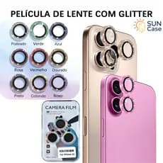 Película Lente De Câmera Para iPhone 17 16 15 14 13 12 11 16E 17E Pro Plus Max Mini Single-Lens Protector Film Lens M007