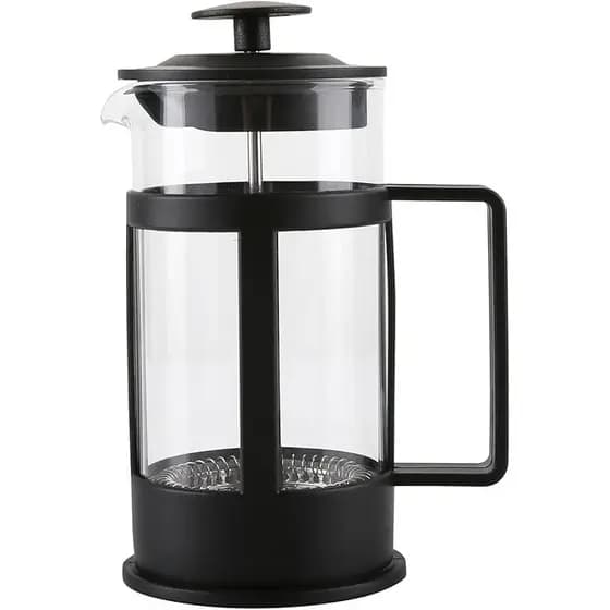 Cafeteira Prensa Francesa com Alça e Haste 350ml – Preparo Rápido e Sabor Autêntico