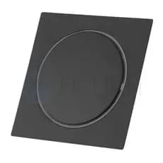 Ralo Inteligente Click 10x10 Quadrado Veda Cheiro Black Preto Banheiro Lavanderia Lavabo