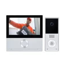 Vídeo Porteiro Eletrônico Full HD Tela 7” Touch Screen com Visão Noturna e Gravação