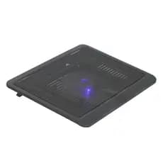 Base Refrigerada para Notebook até 15,4" com Cooler LED Azul USB Ajustável