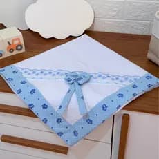 Manta Piquet Saída Maternidade Enxoval Bebe Menino e Menina Estampado