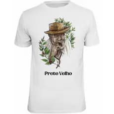 camiseta -Preto Velho-Umbanda Gael Shop Geo