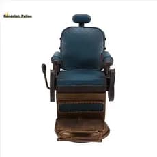 [Concessional H] Decorações De Modelo De Ferro Artesanato Cadeira De Barbeiro Decoração De Micrometal Folha De Flandres