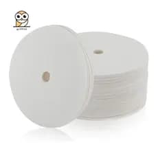 Filtros Crus Do Café Percolador De 400 Pces , Filtro Descartável Papel De 3.75In , Disco Branco Fácil Instalar