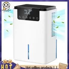 Brs1com Temporizador , Desligamento Automático , Desumidificador Silencioso , Luz LED De 7 Cores , Modos De Sono , Plugu