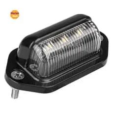 Luz LED Para Placa De Licença Traseira À Prova D'água Reboques , RV , Caminhões , Barcos
