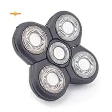 1 Pçs Substituição Cabeça De Barbeador Elétrico 5 Cortador Flutuante Lâmina Aço Inoxidável À Prova Dwaterproof Água