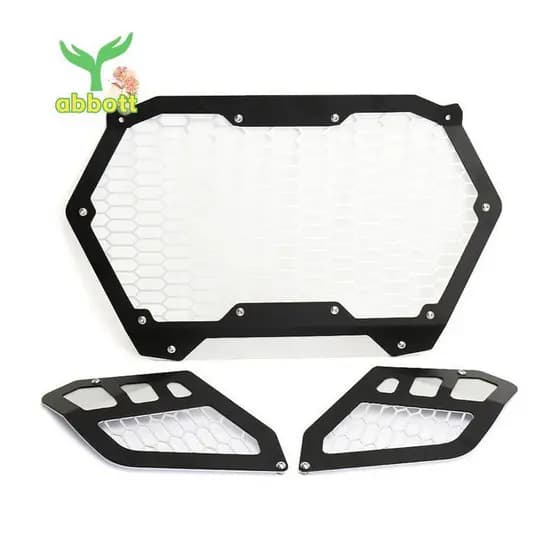 [Quick A] Kit De Suporte De Acessórios UTV Grade De Condução Malha Frontal Para R 2024 2025